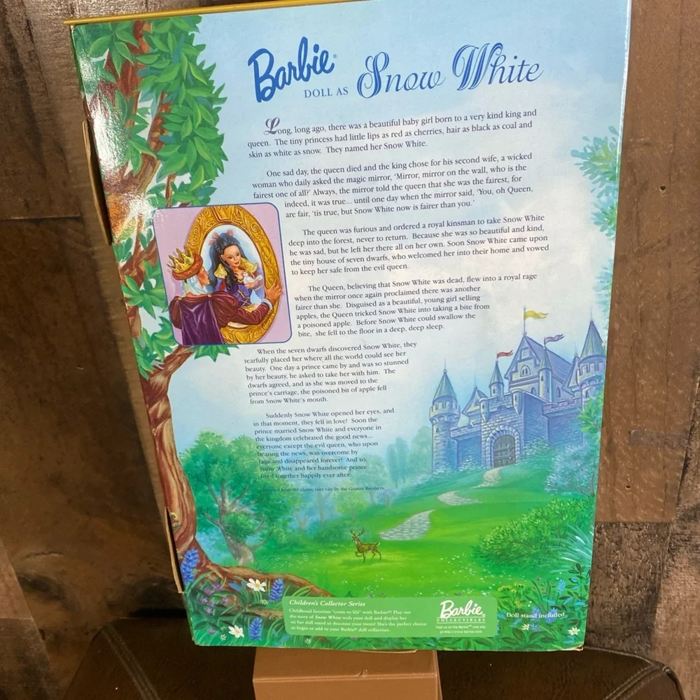 Vintage 1998 Barbie As Snow White Doll Collector Edition New Collector‎ Series